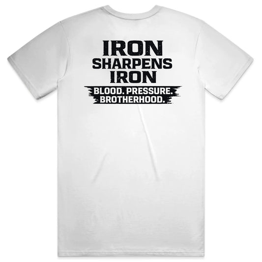 MD logo Prov 27:17 Gildan Heavyweight Tee Rapid Fu